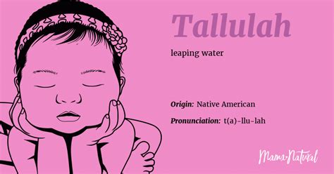 how to spell tallulah|Tallulah Name Meaning, Origin, History, And Popularity